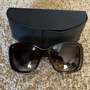 Prada tortoise sunglasses
